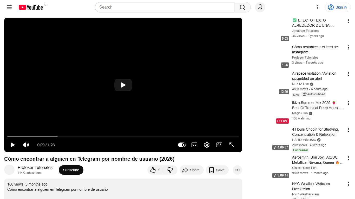 Cómo encontrar a alguien en Telegram por nombre de usuario (2026) - YouTube